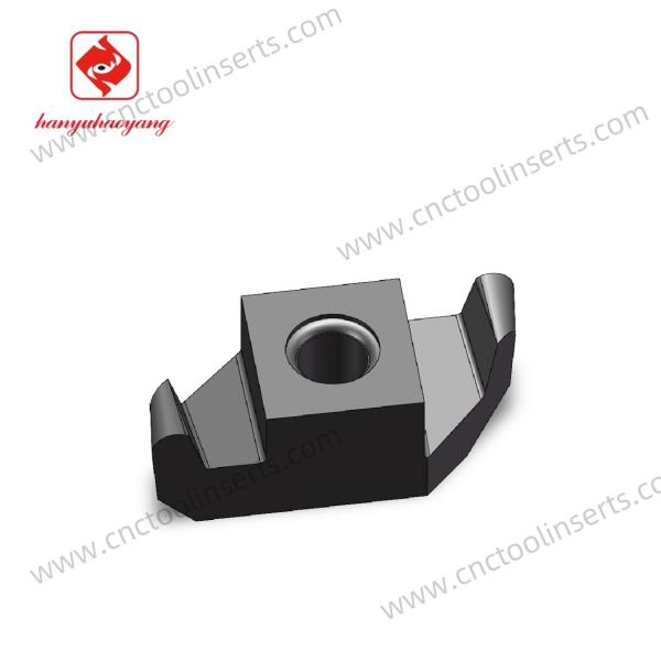CNC Volute Inserts Precision Cutting for Lathe Machining R0.8-R2-17.5°