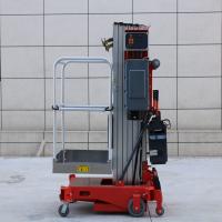 Plataforma de elevação elétrica de mastro único ou duplo Plataforma de trabalho aéreo
