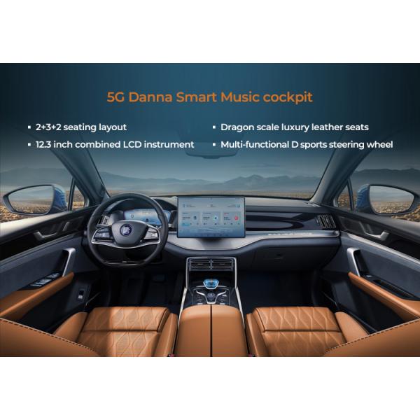 Wheelbase 2820mm Tang DMI BYD Luxury Electric Hybrid Car