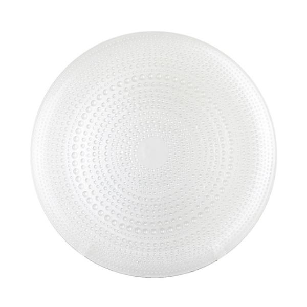 Wholesales ColorDecoration Glass Charger Plate with Electroplating and Spraying color