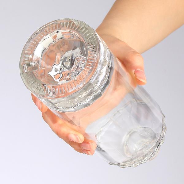 Базовый материал Стеклянный пробковый уплотнитель 200 мл 375 мл 500 мл Прозрачная бутылка для джина текила ром