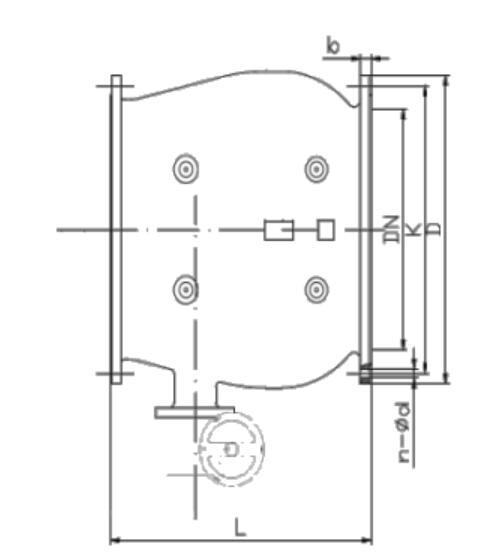 Ductile Iron GGG50 Hydraulic Plunger Valve DN 80mm - DN 1400mm With Piston