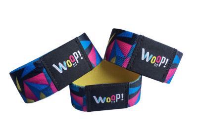 Fabric Social Distancing RFID Wristband NFC For Access Control Management