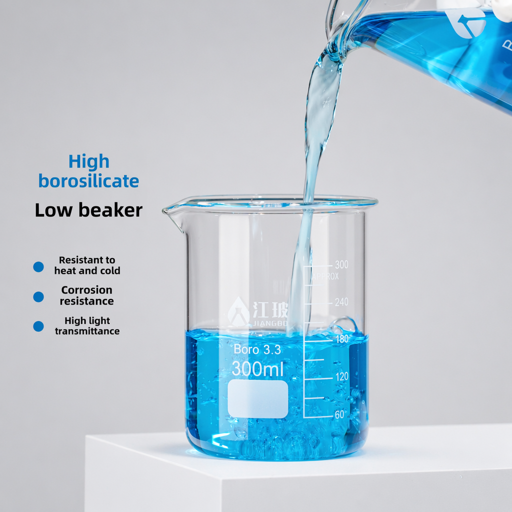 1L 2L 3L 5L Thickened High Borosilicate Glass Beaker High-Temperature Resistant Measuring Cup Laboratory Equipment Beaker