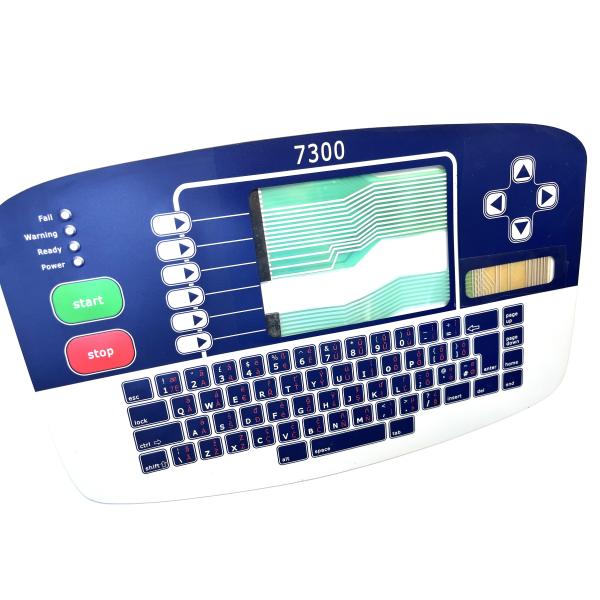 柔らかい銅ケーブル付きの鍵盤スイッチパネル