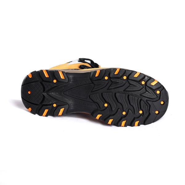Fleece Lining Winter Warm Work Boots Nubuck Cow Leather Anti Slip Steel Toe Steel Plate Waterproof