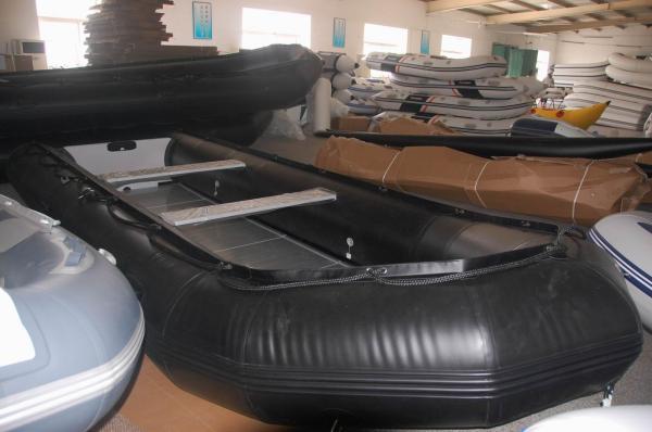 Size Customized Inflatable Sport Boat Rigid Plywood Floor Big Ferry Boat For Club Team