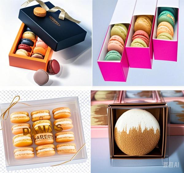 Macaron Paper Box Packaging Macaron Display Stand Macaron Tray Macaron Gift Box Chocolate Packaging