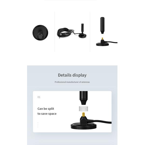 Магнитная тарелка Спутниковая наружная антенна Цифровой адаптер на 12 В телевизионную антенну
