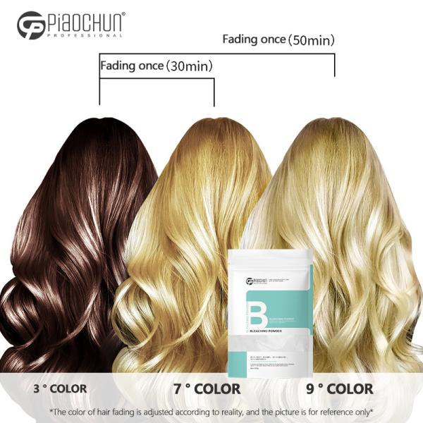 500g Ammonia-Free Herbal 9-Level High-Efficiency Hair Bleaching Powder, Permanent Coloring, Direct Sale from Guangzhou Factory, OEM Private Label Supported