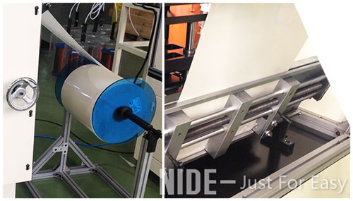 Máquina de papel del insertador del aislamiento para el motor sumergible medio de la bomba de agua