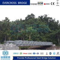 China Militar Prefabricado Compacto Bailey Bridge Q355B / Q235B Universal Manufacturer