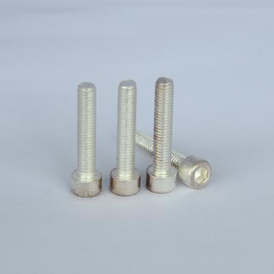 Cylindrical Head Screws Allen M5 Stainless Steel Machine Screws Silverplated SS316 Material