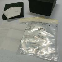 Un3373 sac de spécimen de fermeture éclair scellé par absorbant transparent du transport 95Kpa avec la poche