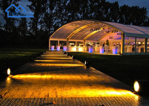 Outdoor Customized Heavy Duty Industrial Warehouse,Workshop Storage Event Arcum Curve Tent