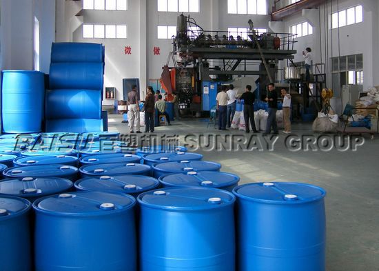 Electric Control 200 Litre Plastic Drum Making Machine Extrusion Blow Molding Process SRB120B