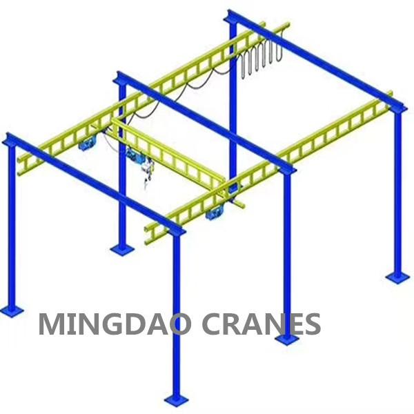 350KG 500KG 800KG Kbk Model Overhead Crane Exported to Malaysia Singapore America