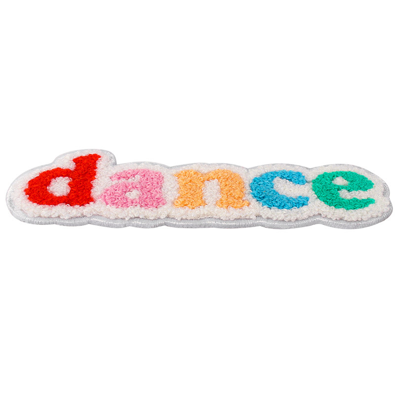 Custom Embroidered Large Patch Designer 3d Embroidery Iron on Chenille Patches for Men's Jackets