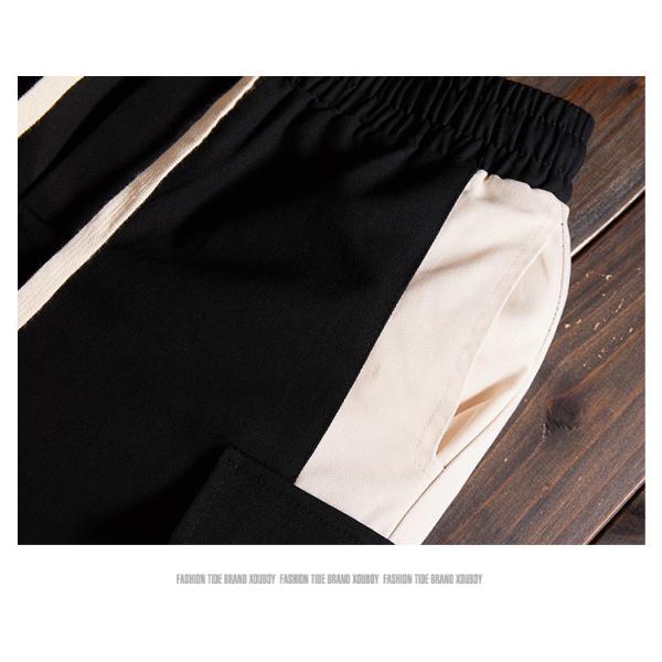 Прямые широкие люди Streetwear ноги замыкают накоротко груз поло замыкают накоротко