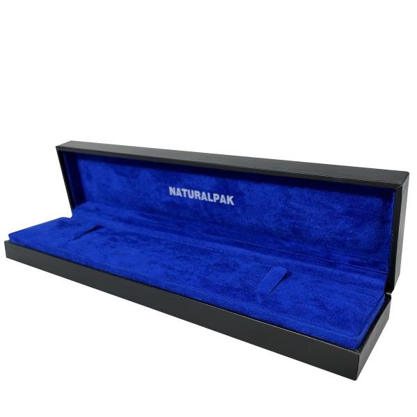 Navy Luxury Jewelry Packaging Boxes Two Shades Blue Medium Size Gift Boxes With Lids