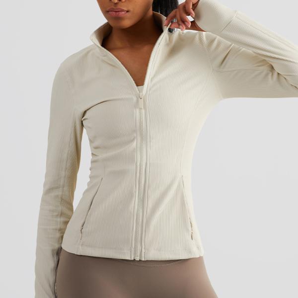 Four Way Stretch Women Zipper Horse Riding Tops Jacket Standing Collar