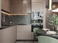 Muebles de cocina de alta calidad tamaño personalizado