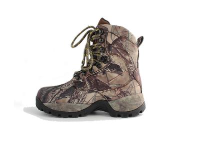 8 Inch Autumn Waterproof Hunting Boots , Anti Slip Insulated Snake Proof Hunting Boots