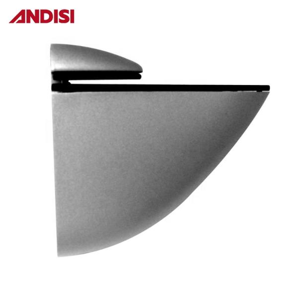 Furniture Hardware Glass Shelf Support with Adjustable Glass Clamp Clip Bracket from OEM