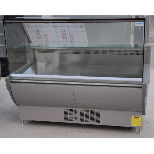 Straight Glass Deli Display Fridge With Plug In Compressor
