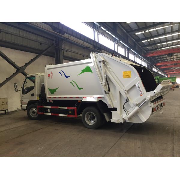 Euro II RHD JAC 5cbm Garbage Compactor Truck 5000 Liters Fully Sealed