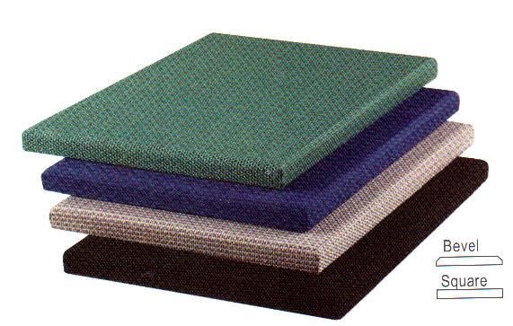 No ecológico Nrc 0,90 aislamiento acústico de fibra de vidrio