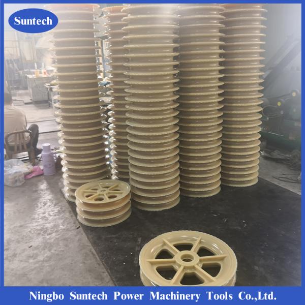 проводник колес шкива нейлона 508кс100мм МК шнуруя блок с подшипниками