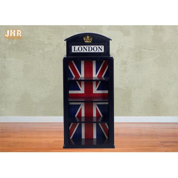 Цвет античного деревянного шкафа хранения КД ДВД древесины шкафов хранения шкафа пола декоративного красный