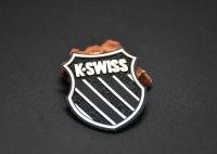 Woven Fabric Heat Transfer Patches With Printed Silicone Logos