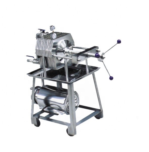 Lab Scale Plate and Frame Filter Press for Home Pharmaceutical Production
