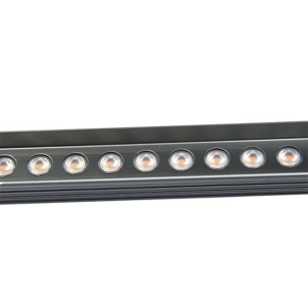 IP65 Outdoor 24V Linear LED Wall Washer Lights RGB Stainless Steel Body