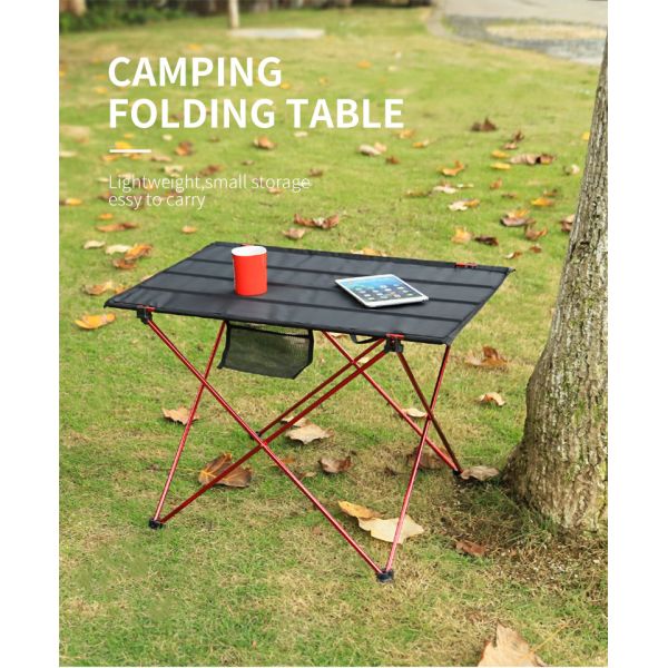 Outdoor Portable Folding Camp Table Oxford Lightweight Folding Table For Camping