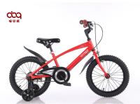 Vélo pour enfants léger de 16 pouces avec frein à main et roue d'entraînement