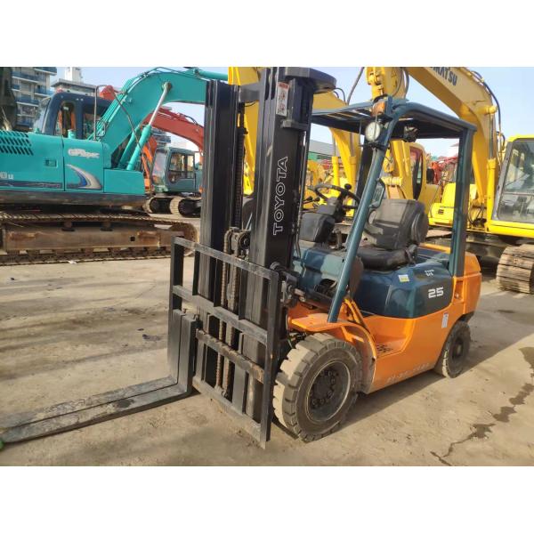 Used Komatsu Forklift for Advertising Company Diesel Engine Customizable Fork Length and Hot Product 2019
