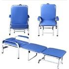 Hospital Patient Room Chair Portable Foldable Accompany PVC Artificial Leather