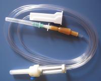 El EO transparente esterilizó la infusión del PVC del grado médico fijó con la cerradura de Luer