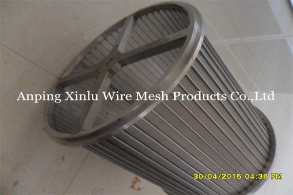 Wedge Wire Screen Cylinders, Johnson Wire Cylindrical Screen For Self Cleaning