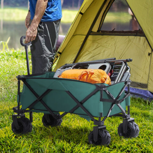 Customizable Support Portable Folding Cargo Wagon Trailer for Treeking and Shopping