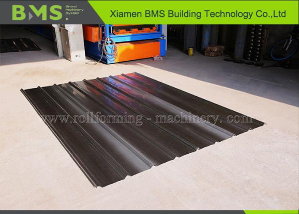 0.3 - 0.6mm 7.5KW Roofing Panel Roll Forming Machine For YX28 - 252 - 1010
