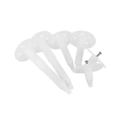 Plastic Insulation Anchor Nail with Flat Head for Construction Wall Fixing