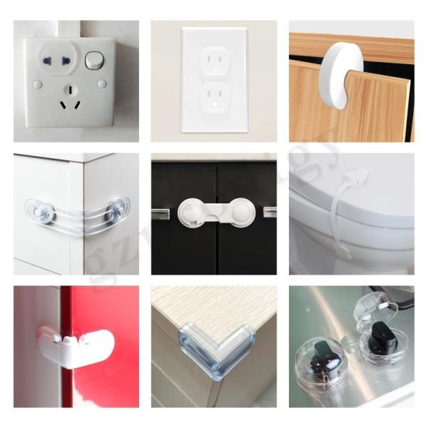 EVA Cupboard Baby Safety Lock , Multifunctional Baby Corner Protector