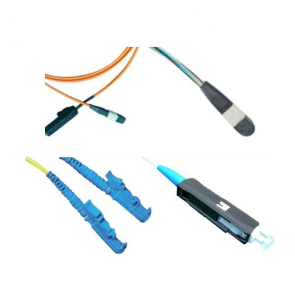 MU MPO E2000 Fiber Optic Jumper Duplex 3.0mm LSZH 50/125 OM3 Fiber Optic Patch Cord