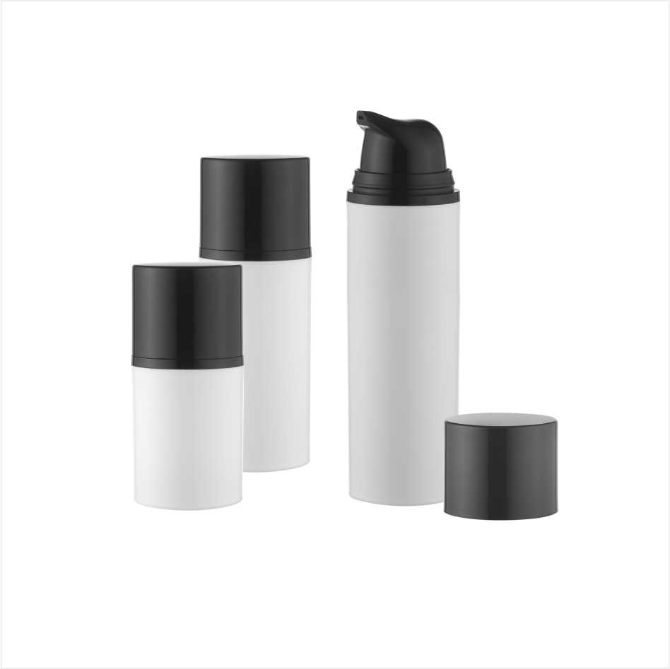 Материал PCR PP насоса одностеночной бутылки круга 15ml 30ml 50ml косметической безвоздушный
