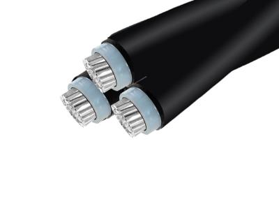 PVC Type ST5 18 AWG Sheath Electrical Aerial Bunch Cables With 0.015 Jacket Thickness
