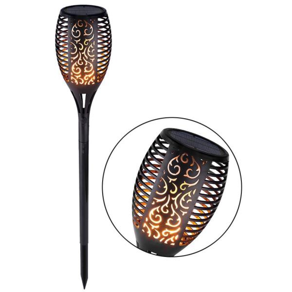 Garden Decoration Solar Flickering Flame Torch IP65 PSE Approved